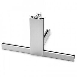 Glas T-Klemmprofil Set 12 mm - Pressblank^